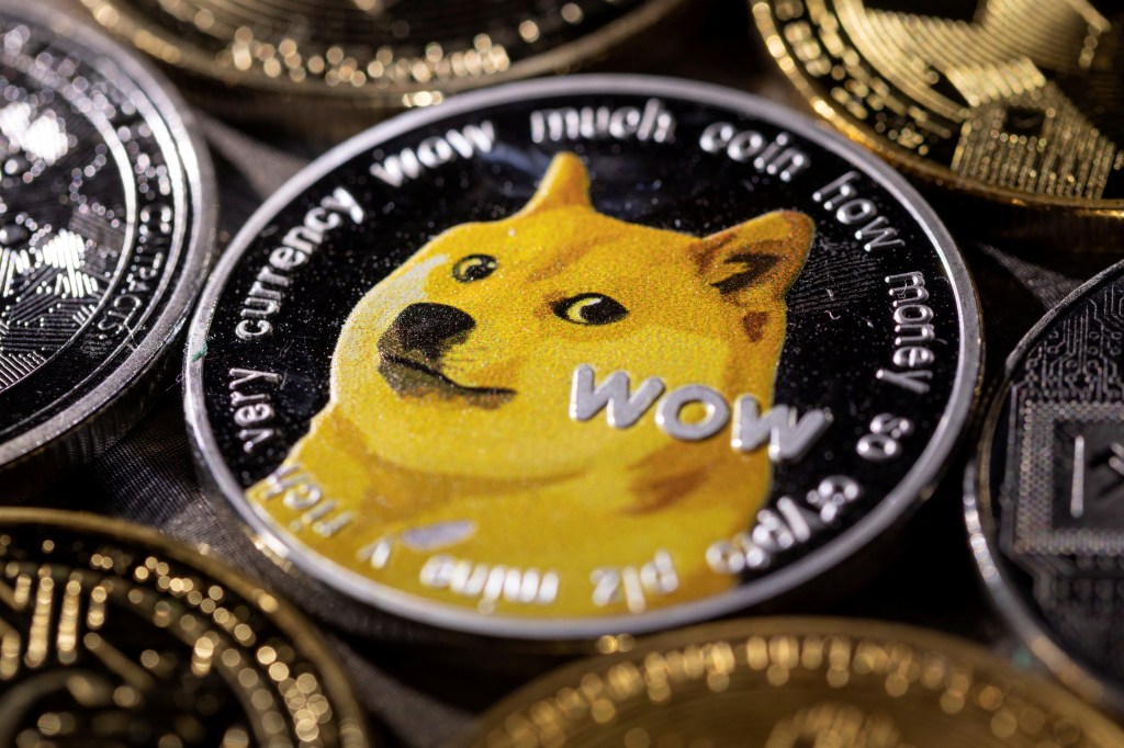 Shiba Inu dogecoin logo